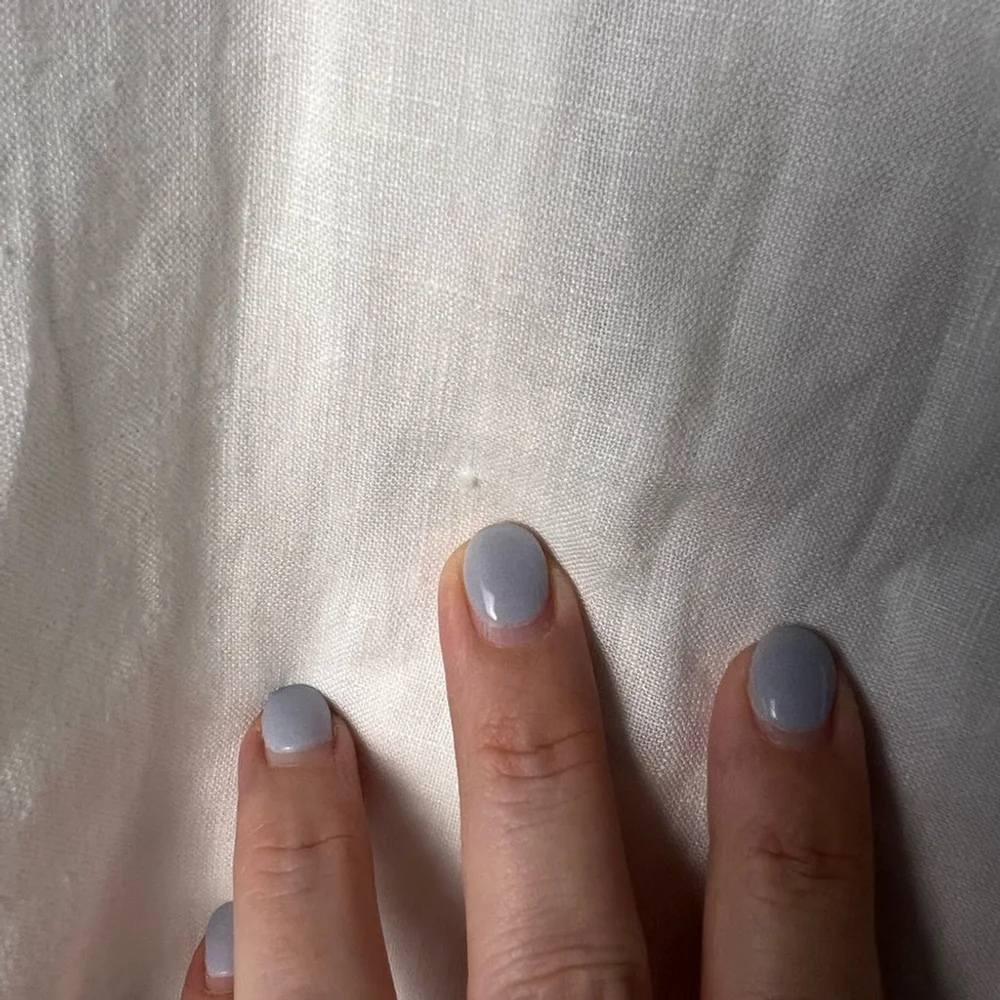 laju White Off-Shoulder Linen Blouse Classic Timeless Neutral Capsule - Picture 7 of 8